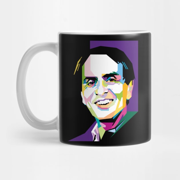 Carl Sagan by difrats